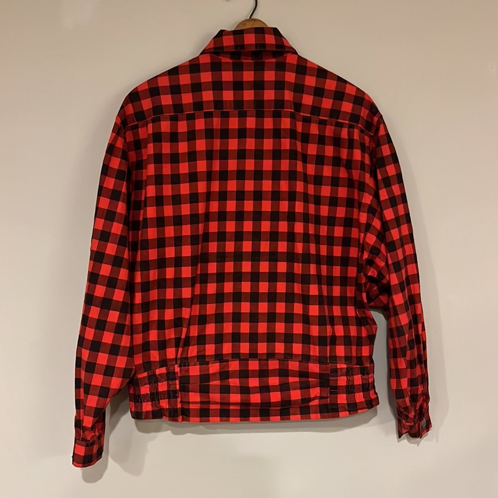 Vintage Buffalo Plaid 1980’s Button-Up, Made in Italy. - Picture 9 of 9